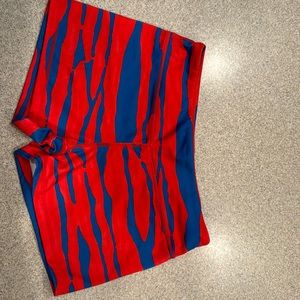 IAB MFG Shorts Athletic
Blue/red Size 8-Women’s A2